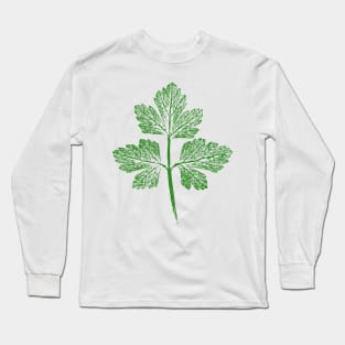 Italian Parsley Leaf Long Sleeve T-Shirt